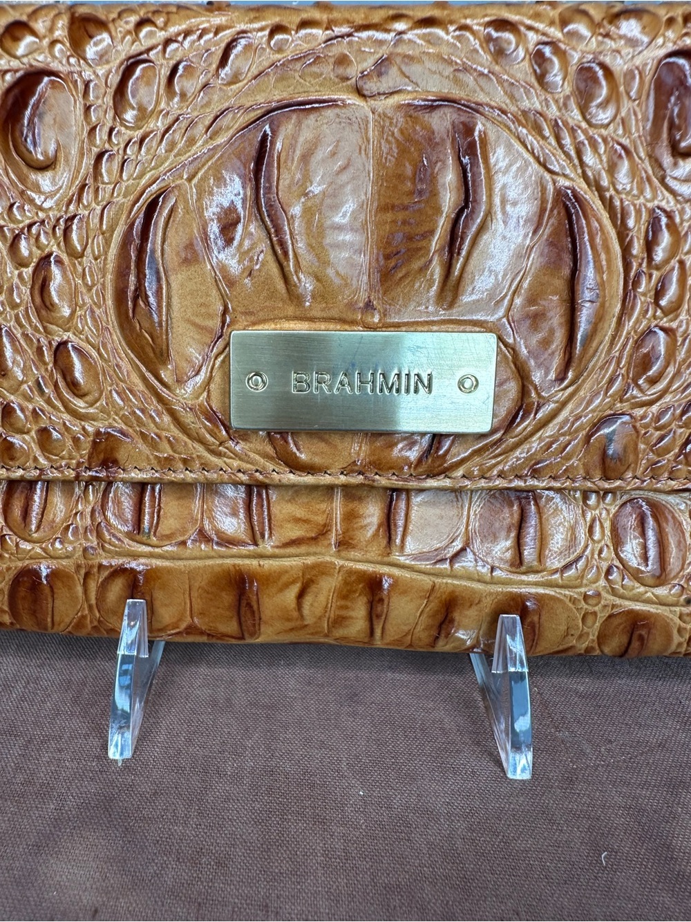 Brahmin Bristol Wallet Whiskey Melbourne NWT - Picture 2 of 16